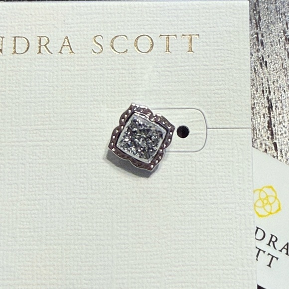 Kendra Scott Silver Stud Earrings - Picture 6 of 7